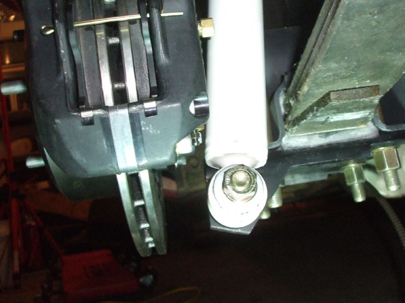 Another view of shock clearance